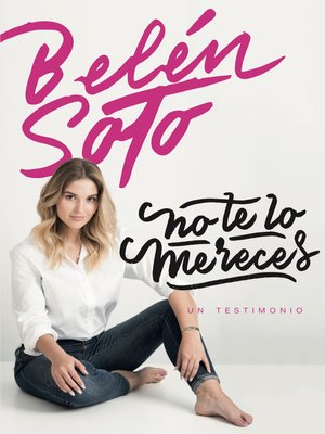 cover image of No te lo mereces